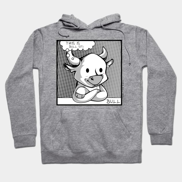 Cattle Bull Hoodie by Lumio Gifts